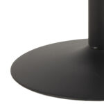 Söögilaud IBIZA D110xH74cm, must Söögilauad ACTONA