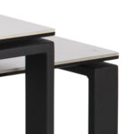 Diivanilauad 2tk KATRINE 115x55xH37,5cm, 69x40xH45cm, valge Diivanilauad ja abilauad ACTONA
