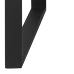 Diivanilauad 2tk KATRINE 115x55xH37,5cm, 69x40xH45cm, must Diivanilauad ja abilauad ACTONA