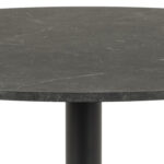 Söögilaud IBIZA D110xH74cm, must marmor Söögilauad ACTONA