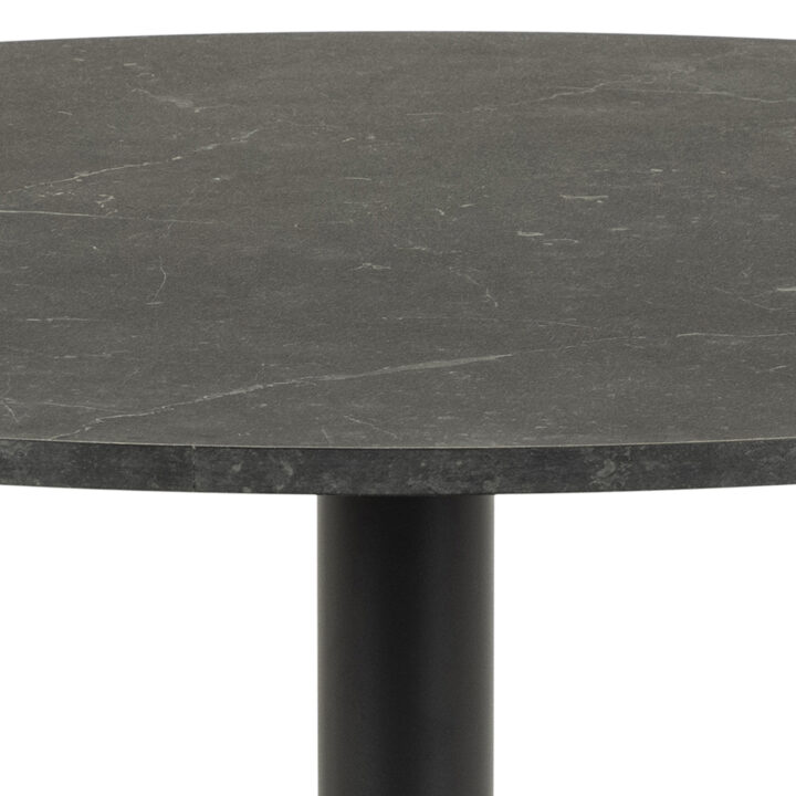 Söögilaud IBIZA D110xH74cm, must marmor Söögilauad ACTONA