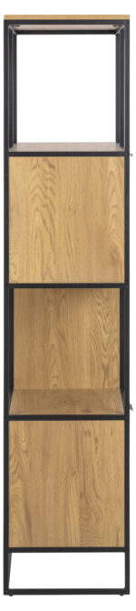 Riiul SWINDON 85x40xH183cm, naturaalne Elutoamööbel ACTONA