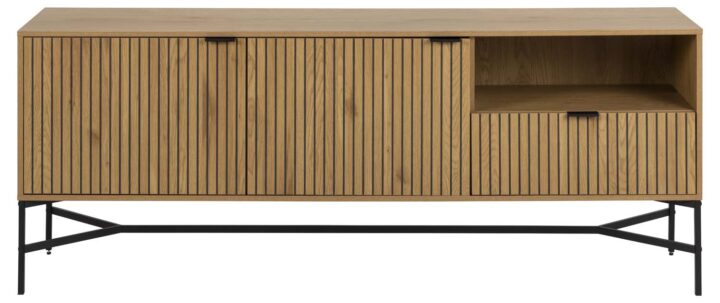 Kummut JAIPUR 180x40xH70cm, naturaalne Elutoamööbel ACTONA