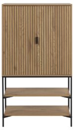 Kummut JAIPUR 80x40xH140cm, naturaalne Elutoamööbel ACTONA