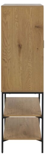 Kummut JAIPUR 80x40xH140cm, naturaalne Elutoamööbel ACTONA