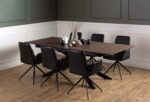 Söögilaud IRWINE 200/240x100xH76cm, pruun Söögilauad ACTONA