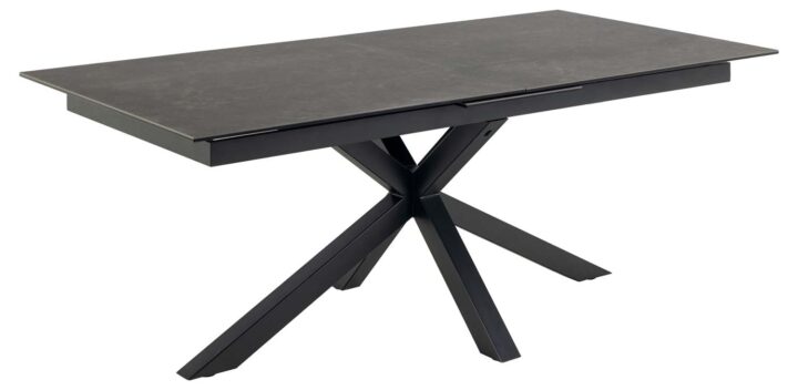 Söögilaud HEAVEN 200/240x100xH76cm, must Söögilauad ACTONA