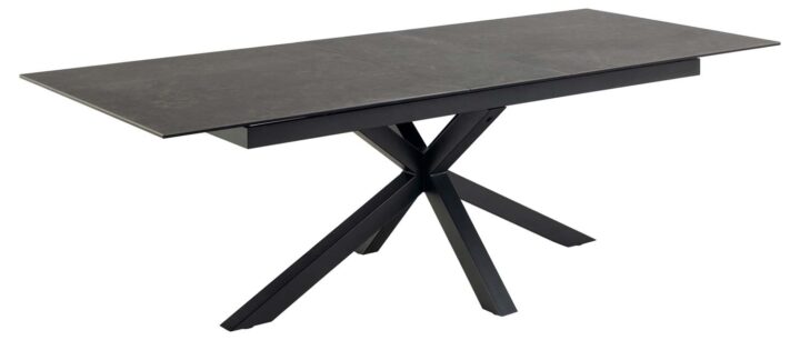 Söögilaud HEAVEN 200/240x100xH76cm, must Söögilauad ACTONA