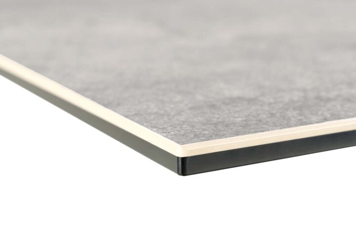 Söögilaud HEAVEN 160x90xH75,5cm, hall, keraamiline plaat, teras Söögilauad Söögilauad
