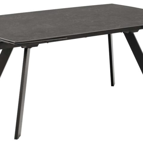 Söögilaud BLACKBURN 160/240x97xH75cm, must Söögilauad ACTONA