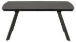 Söögilaud BLACKBURN 160/240x97xH75cm, must Söögilauad ACTONA