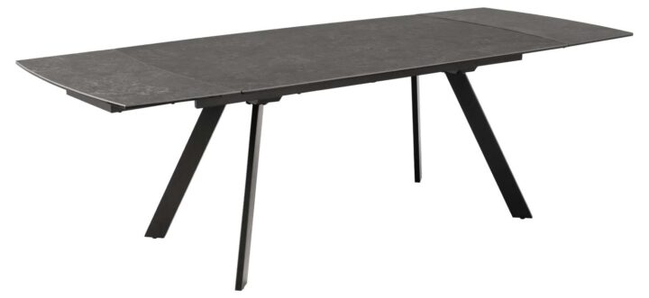 Söögilaud BLACKBURN 160/240x97xH75cm, must Söögilauad ACTONA