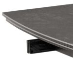 Söögilaud BLACKBURN 160/240x97xH75cm, must Söögilauad ACTONA