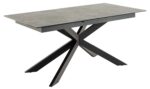 Söögilaud IRWINE 168/210x90xH76cm, must Söögilauad ACTONA