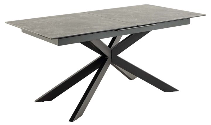 Söögilaud IRWINE 168/210x90xH76cm, must Söögilauad ACTONA