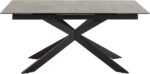 Söögilaud IRWINE 168/210x90xH76cm, must Söögilauad ACTONA
