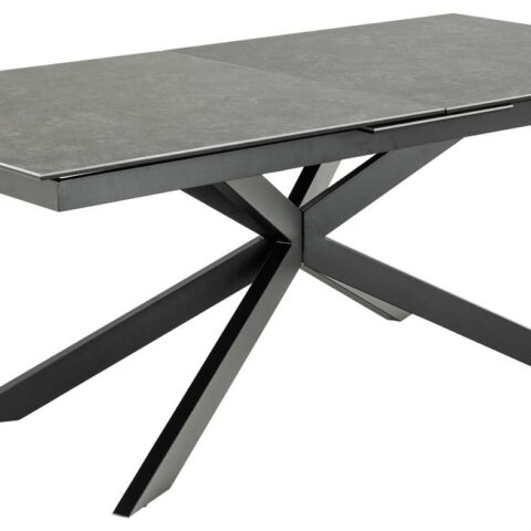 Söögilaud IRWINE 200/240x100xH76cm, must Söögilauad ACTONA