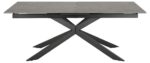 Söögilaud IRWINE 200/240x100xH76cm, must Söögilauad ACTONA