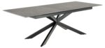 Söögilaud IRWINE 200/240x100xH76cm, must Söögilauad ACTONA