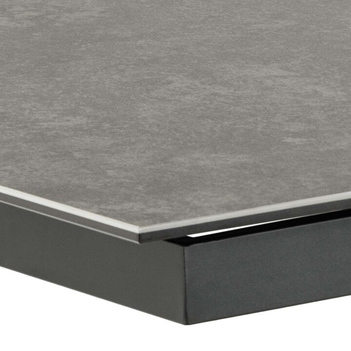 Söögilaud IRWINE 200/240x100xH76cm, must Söögilauad ACTONA