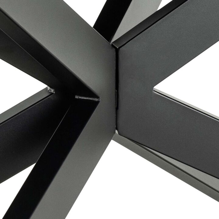 Söögilaud IRWINE 200/240x100xH76cm, must Söögilauad ACTONA