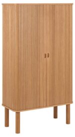 Kapp LANGLEY 80x40xH145cm, naturaalne Elutoamööbel Kapid, kummutid ja riiulid