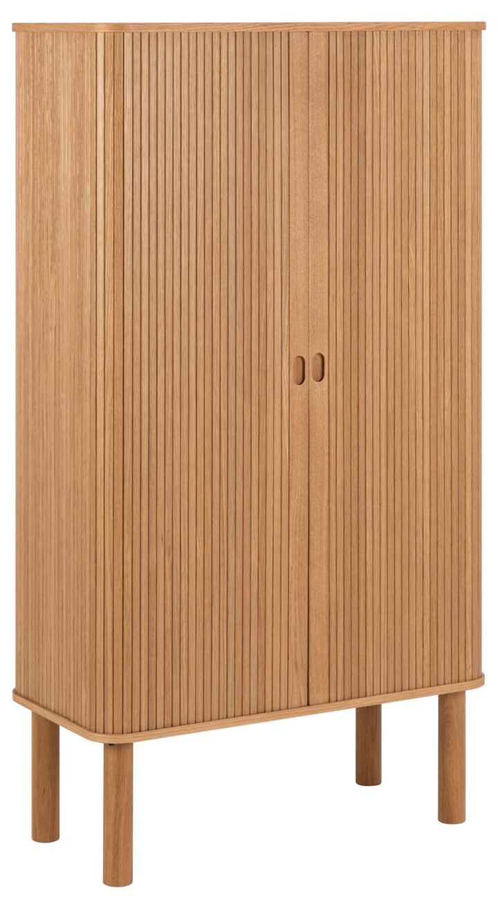 Kapp LANGLEY 80x40xH145cm, naturaalne Elutoamööbel Kapid, kummutid ja riiulid