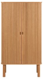 Kapp LANGLEY 80x40xH145cm, naturaalne Elutoamööbel Kapid, kummutid ja riiulid