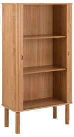 Kapp LANGLEY 80x40xH145cm, naturaalne Elutoamööbel Kapid, kummutid ja riiulid