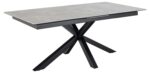 Söögilaud HEAVEN 200/240x100xH76cm, hall, keraamiline plaat Söögilauad Söögilauad
