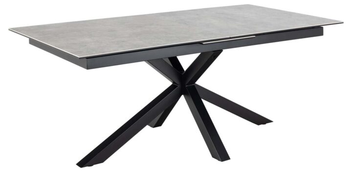Söögilaud HEAVEN 200/240x100xH76cm, hall, keraamiline plaat Söögilauad Söögilauad