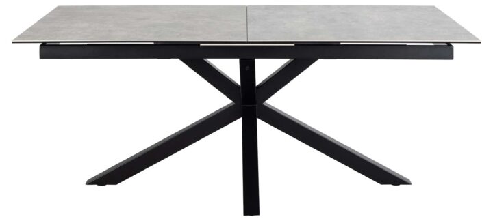 Söögilaud HEAVEN 200/240x100xH76cm, hall, keraamiline plaat Söögilauad Söögilauad