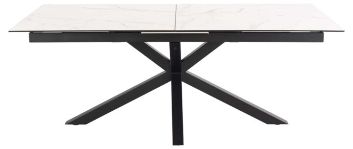 Söögilaud HEAVEN 200/240x100xH76cm, valge, keraamiline plaat Söögilauad Söögilauad