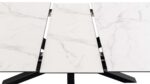 Söögilaud HEAVEN 200/240x100xH76cm, valge, keraamiline plaat Söögilauad Söögilauad