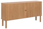 Kapp LANGLEY 160x40xH80cm, naturaalne Elutoamööbel Kapid, kummutid ja riiulid