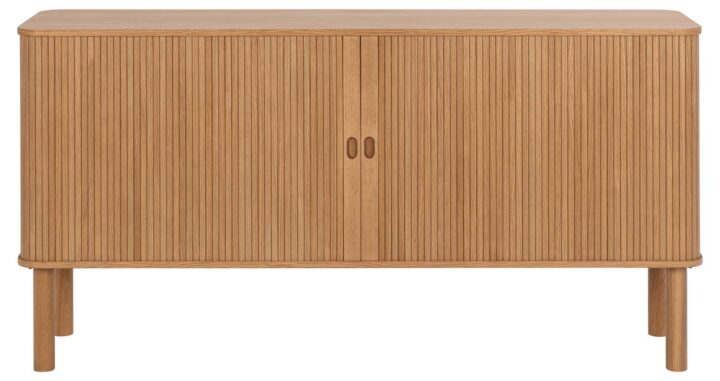 Kapp LANGLEY 160x40xH80cm, naturaalne Elutoamööbel Kapid, kummutid ja riiulid