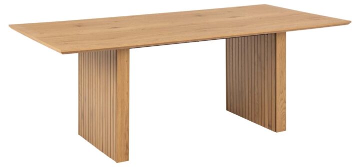 Söögilaud COLIMA 210x100xH75cm, naturaalne, melamiin, MDF Söögilaua komplektid Söögilaua komplektid
