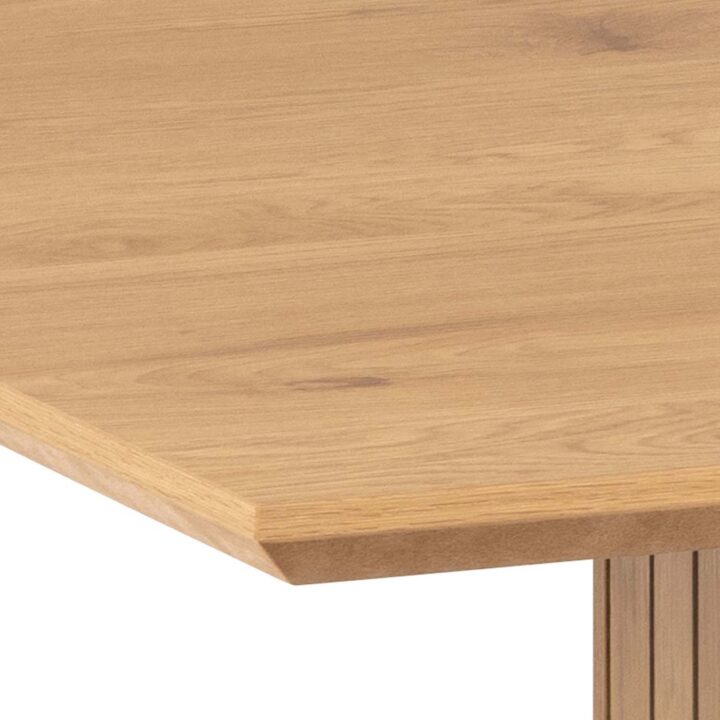Söögilaud COLIMA 210x100xH75cm, naturaalne, melamiin, MDF Söögilaua komplektid Söögilaua komplektid