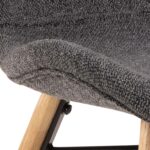 Tool BATILDA-A1 hall/tamm, 47x53xH82,5cm, bukleekangas, õlitatud puit Söögilauatoolid, taburetid, pingid Söögilauatoolid, taburetid, pin
