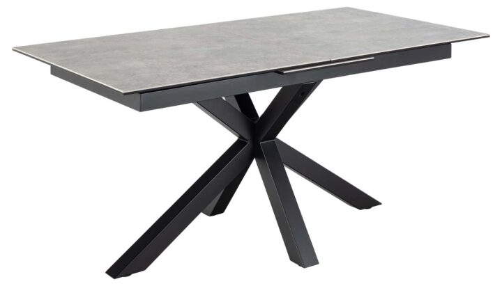 Söögilaud HEAVEN 168/210x90xH76cm, hall, keraamiline plaat Söögilauad Söögilauad