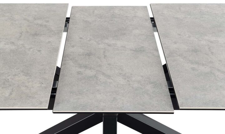 Söögilaud HEAVEN 168/210x90xH76cm, hall, keraamiline plaat Söögilauad Söögilauad
