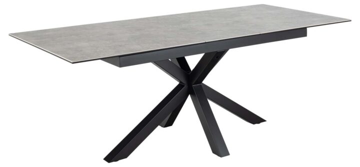 Söögilaud HEAVEN 168/210x90xH76cm, hall, keraamiline plaat Söögilauad Söögilauad
