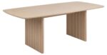 Söögilaud CHRISTO 220x105xH75cm, beež, tammespoon, MDF Söögilauad Söögilauad