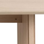 Söögilaud CHRISTO 220x105xH75cm, beež, tammespoon, MDF Söögilauad Söögilauad