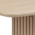 Söögilaud CHRISTO 220x105xH75cm, beež, tammespoon, MDF Söögilauad Söögilauad