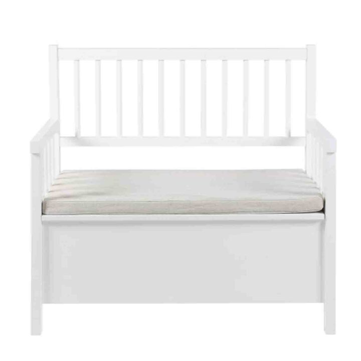 Esikupink ASTER 90x48xH85cm, istmepadjaga, valge Esik ja Garderoob ACTONA