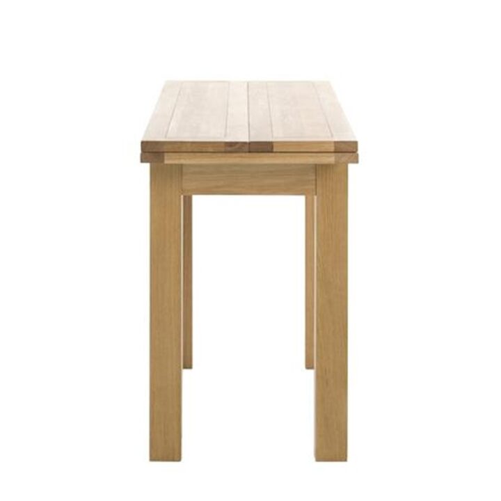 Söögilaud KENLEY 100×45/90xH75cm, kokkupandav, lauaplaat ja jalad: tamme spoon, viimistlus: õlitatud Söögilauad ACTONA