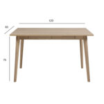 Kirjutuslaud MARTE 120x60xH75cm, tamm, puit Kirjutuslauad ACTONA