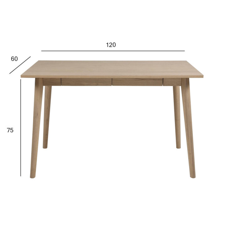 Kirjutuslaud MARTE 120x60xH75cm, tamm, puit Kirjutuslauad ACTONA