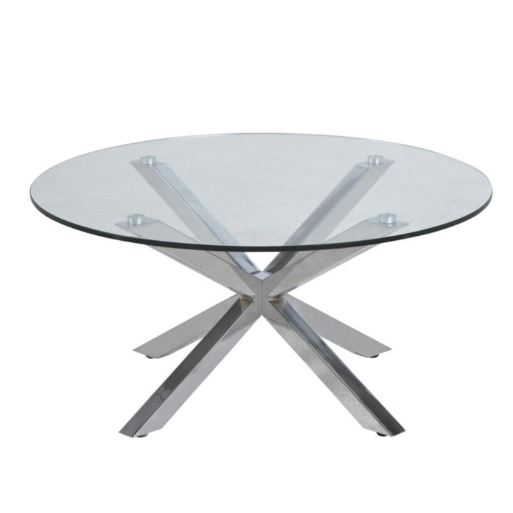 Diivanilaud HEAVEN D82xH40cm, lauaplaat: läbipaistev klaas, jalad: kroomitud Diivanilauad ja abilauad ACTONA